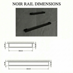 Load image into Gallery viewer, Noir Rail