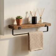 OakLIke Bathroom Towel Shelf