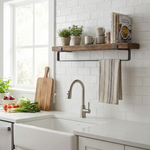 Load image into Gallery viewer, OakLIke Towel Shelf
