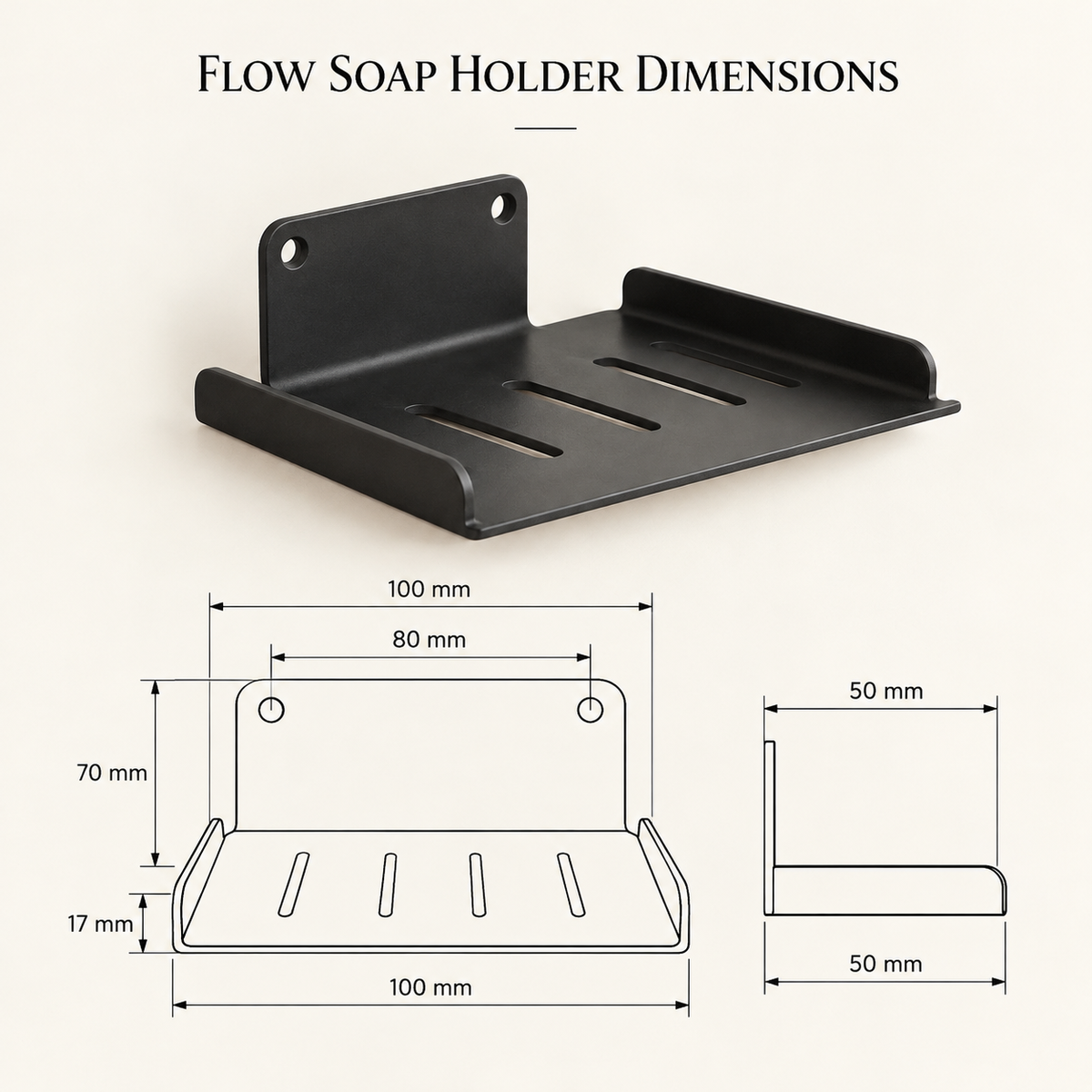 Flow Soap Holder